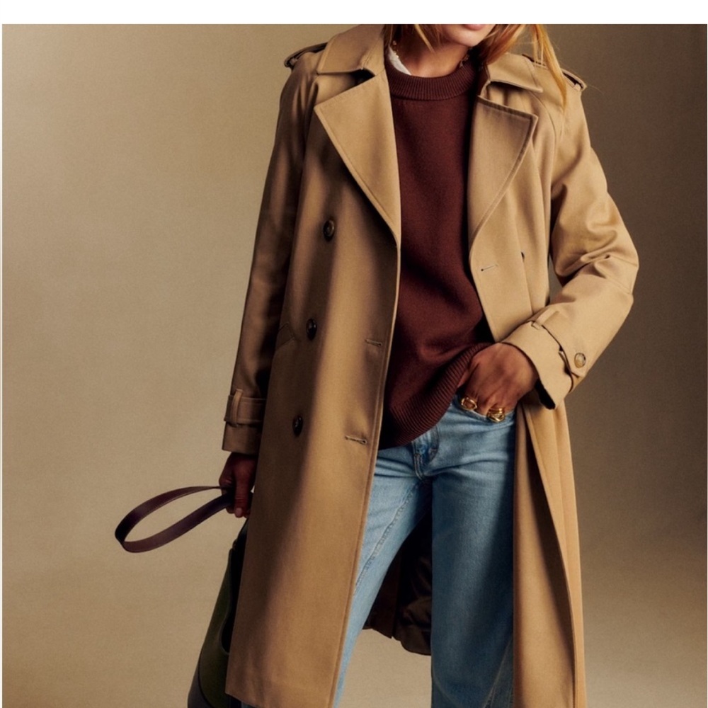 Sezane Camel Scott Trench